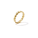 Minimalist ring with small hearts