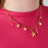 beach day necklace
