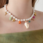 Beach charms Necklace