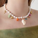 Beach charms Necklace
