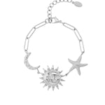 Sun Moon Star Necklace