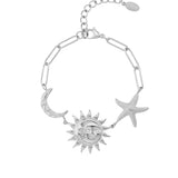 Sun Moon Star Necklace