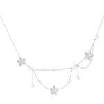 Double trouble flower Necklace