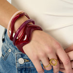 Acrylic Bangles irregular shape Casual Daily Simple Series Women's jewelry