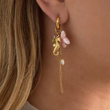 Summer seahorse earrings