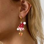 Stainless Steel Drop Earrings Cartoon Casual Christmas Simple Series Women's jewelry