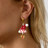 Stainless Steel Drop Earrings Cartoon Casual Christmas Simple Series Women's jewelry