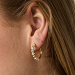Stainless Steel Stud Earrings irregular shape Casual Daily Simple Series Women's jewelry