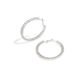 Copper Hoop Earrings Geometric Elegant Christmas Luxurious Series Women's jewelry