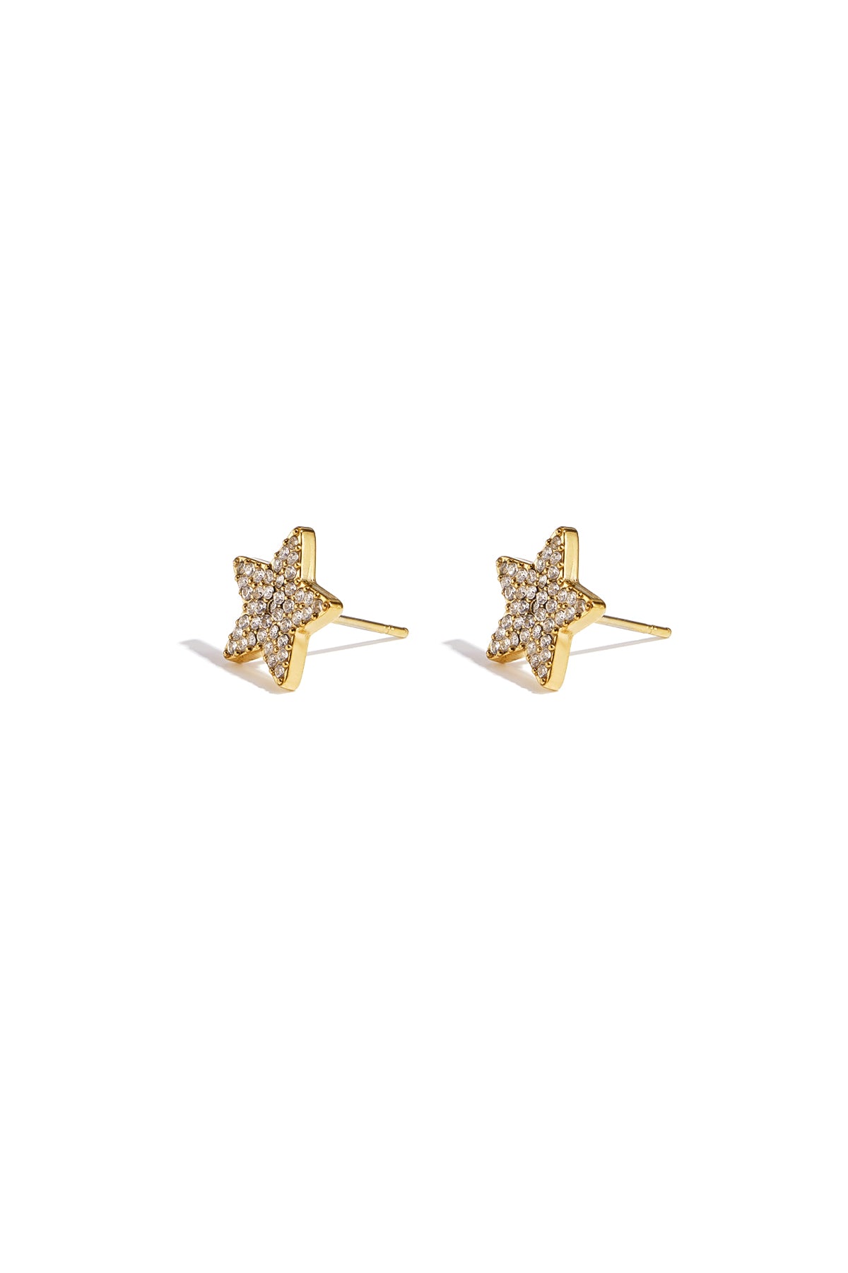 Stainless Steel Stud Earrings Star Simple Daily Simple Series Women's jewelry
