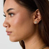 Stainless Steel Stud Earrings Star Simple Daily Simple Series Women's jewelry