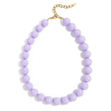 Necklace with large beads