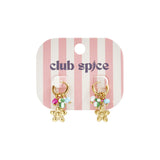 Stainless Steel Drop Earrings Flower Casual Daily Romantic Series Women's jewelry