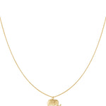 Cute elephant necklace