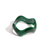 Acrylic Bangles irregular shape Casual Daily Simple Series Women's jewelry