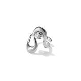 Stainless Steel Statement Rings Irregular Shape Casual Daily Simple Series Women's jewelry