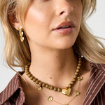 Acrylic Beaded Necklaces Heart Casual Daily Simple Series Women's jewelry