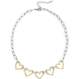 Stainless Steel Chain Necklaces Heart Casual Daily Simple Series Women's jewelry