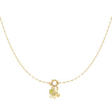 Detailled flower DIY necklace