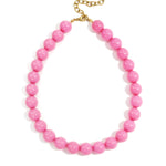 Necklace with large beads