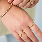 Stainless Steel Statement Rings Heart Simple Daily Simple Series Women's jewelry