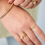 Stainless Steel Statement Rings Heart Simple Daily Simple Series Women's jewelry