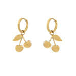 cherry earrings
