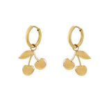 cherry earrings
