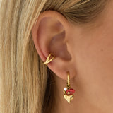 Stainless Steel Ear Cuffs lines Simple Daily Simple Series Women's jewelry