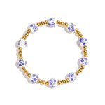 Stainless Steel Beaded Bracelets Beads Casual Daily Simple Series Women's jewelry