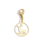 DIY moose jewelry charm