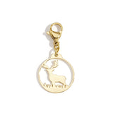 DIY moose jewelry charm