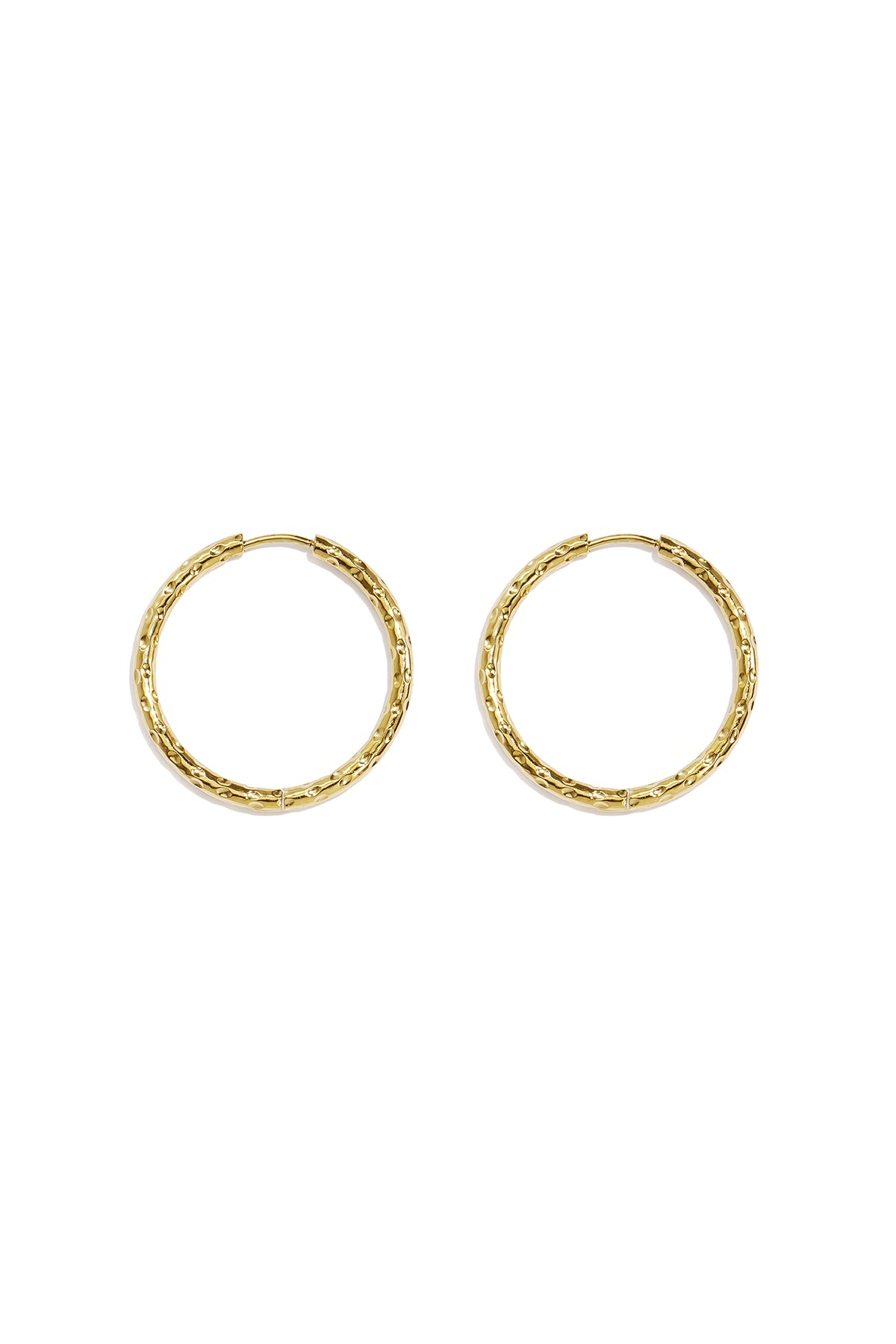 Stainless Steel Hoop Earrings Circle Simple Daily Simple Series Women's jewelry