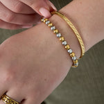 Stainless Steel Bangles Geometric Casual Daily
