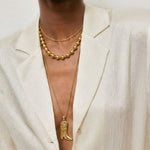 Long necklace with cowboy boot