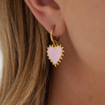 Funky Heart Earrings