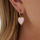 Funky Heart Earrings