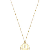 Stainless Steel Long Necklaces Smiling Face Casual Daily Simple Series Women's jewelry