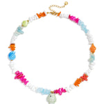 Ceramics Beaded Necklaces Fish Casual Daily Romantic Series Women's jewelry