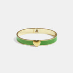 Bracelet in various colors with heart detail - 0.9 cm