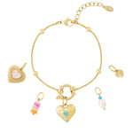 Cute heart DIY bracelet