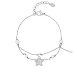 Double trouble flower Bracelet