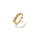Stainless Steel Minimalist Rings Heart Simple Daily Simple Series Women's jewelry