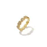 Stainless Steel Minimalist Rings Heart Simple Daily Simple Series Women's jewelry