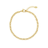 Stainless Steel Chain Bracelets Chain DIY Daily Simple Series Women's jewelry