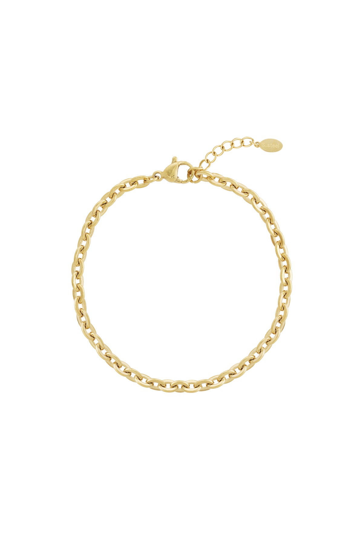 Stainless Steel Chain Bracelets Chain DIY Daily Simple Series Women's jewelry