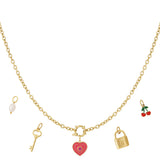 Heart DIY necklace