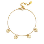 Stainless Steel Charm Bracelets Heart Casual Daily Simple Series Women's jewelry