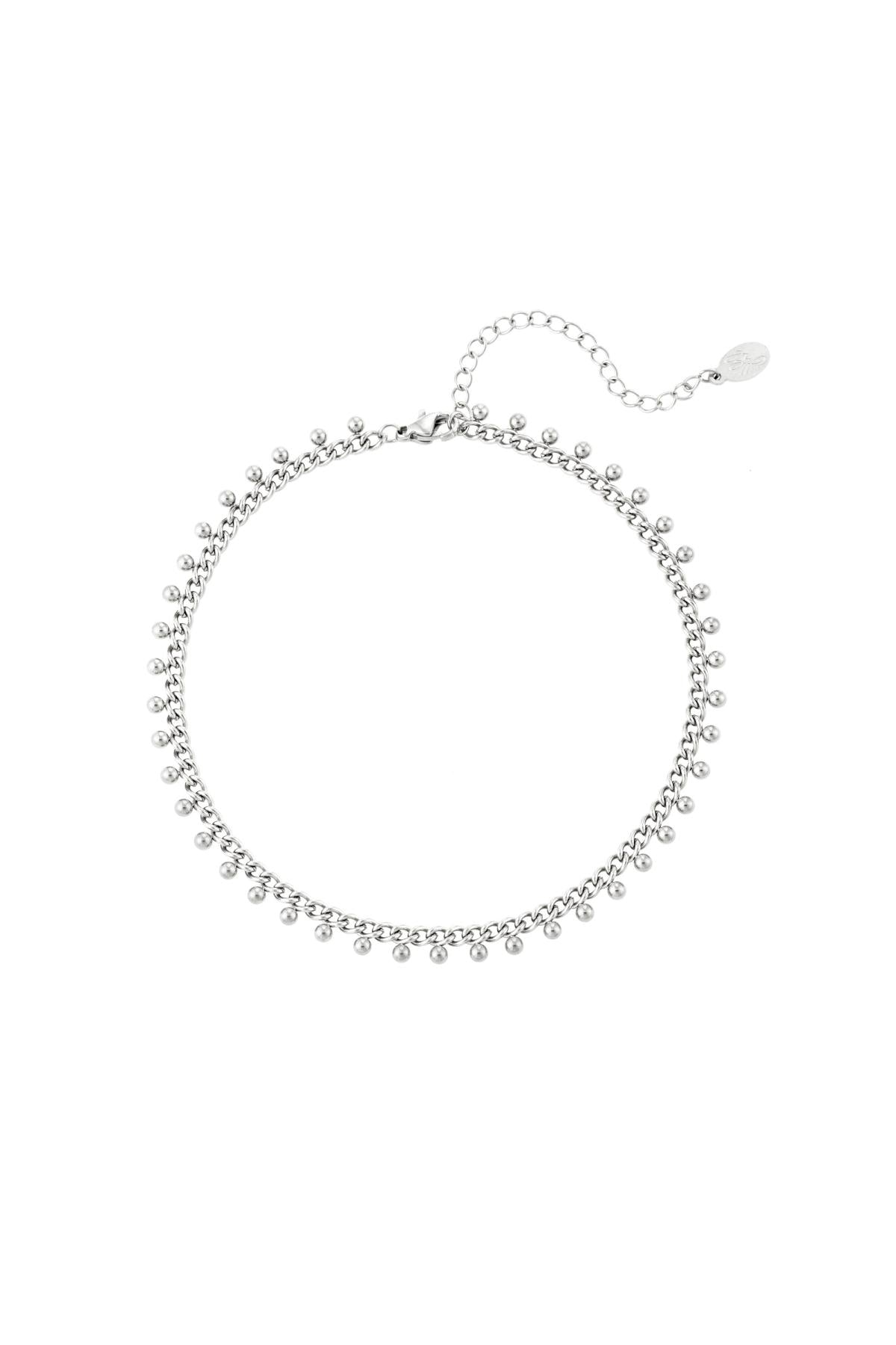stainless steel anklet dots 