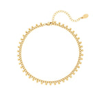 stainless steel anklet dots 